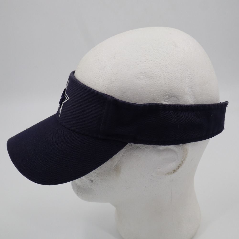 Reebok Dallas Cowboys Visor Adult OSFM Navy Blue‎ NFL Team Apparel Embroidered - Picture 4 of 7